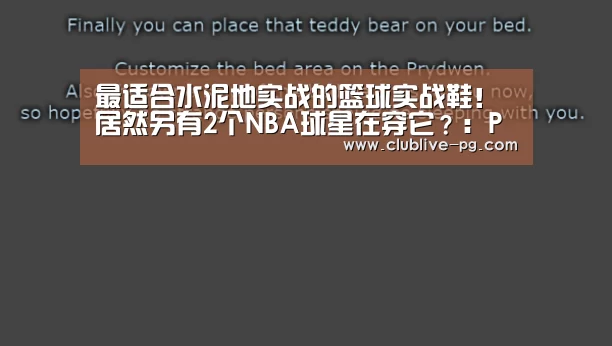最适合水泥地实战的篮球实战鞋!居然另有2个NBA球星在穿它?:PG捕鱼(图2) PG老虎机